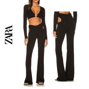Zara Cutout Pants NWT